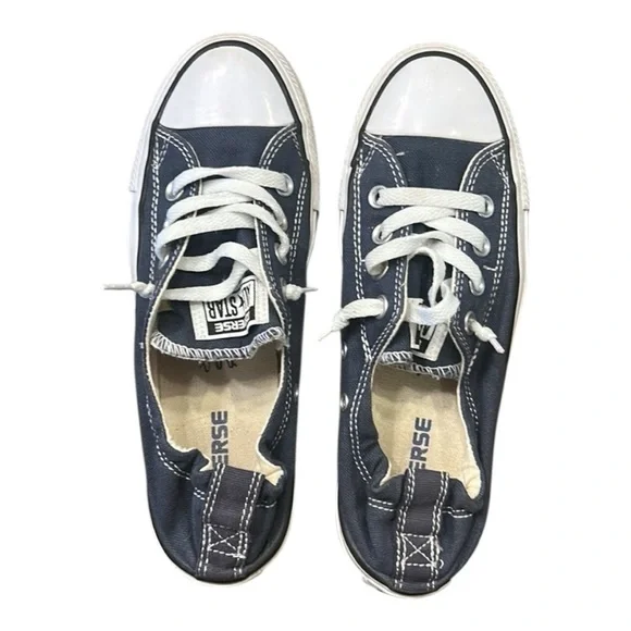 Converse Chuck Taylor Shoreline Slip On Sneakers Navy Blue Size 7 - Picture 9 of 9